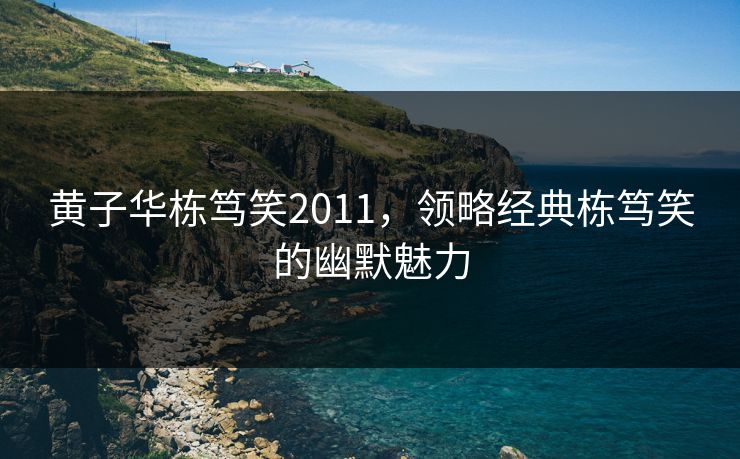黄子华栋笃笑2011，领略经典栋笃笑的幽默魅力