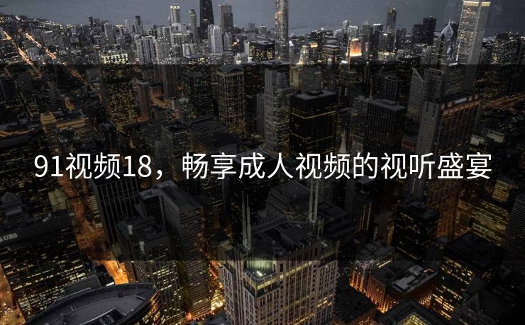 91视频18，畅享成人视频的视听盛宴
